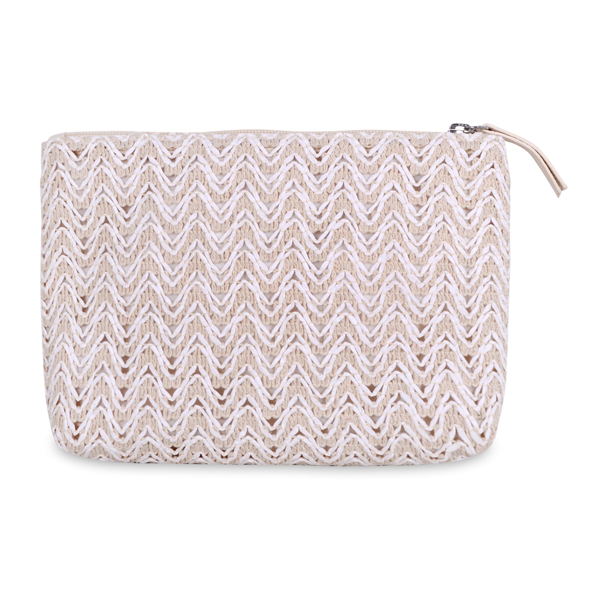 chic ivory big pouch