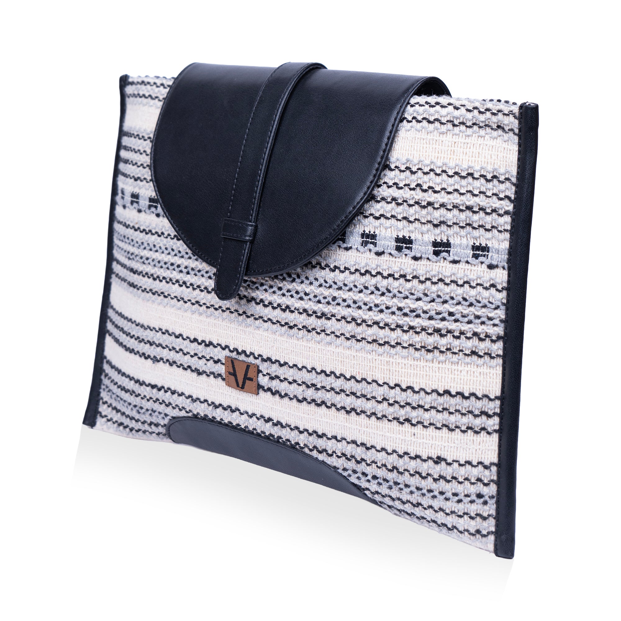 Striped muse laptop sleeve