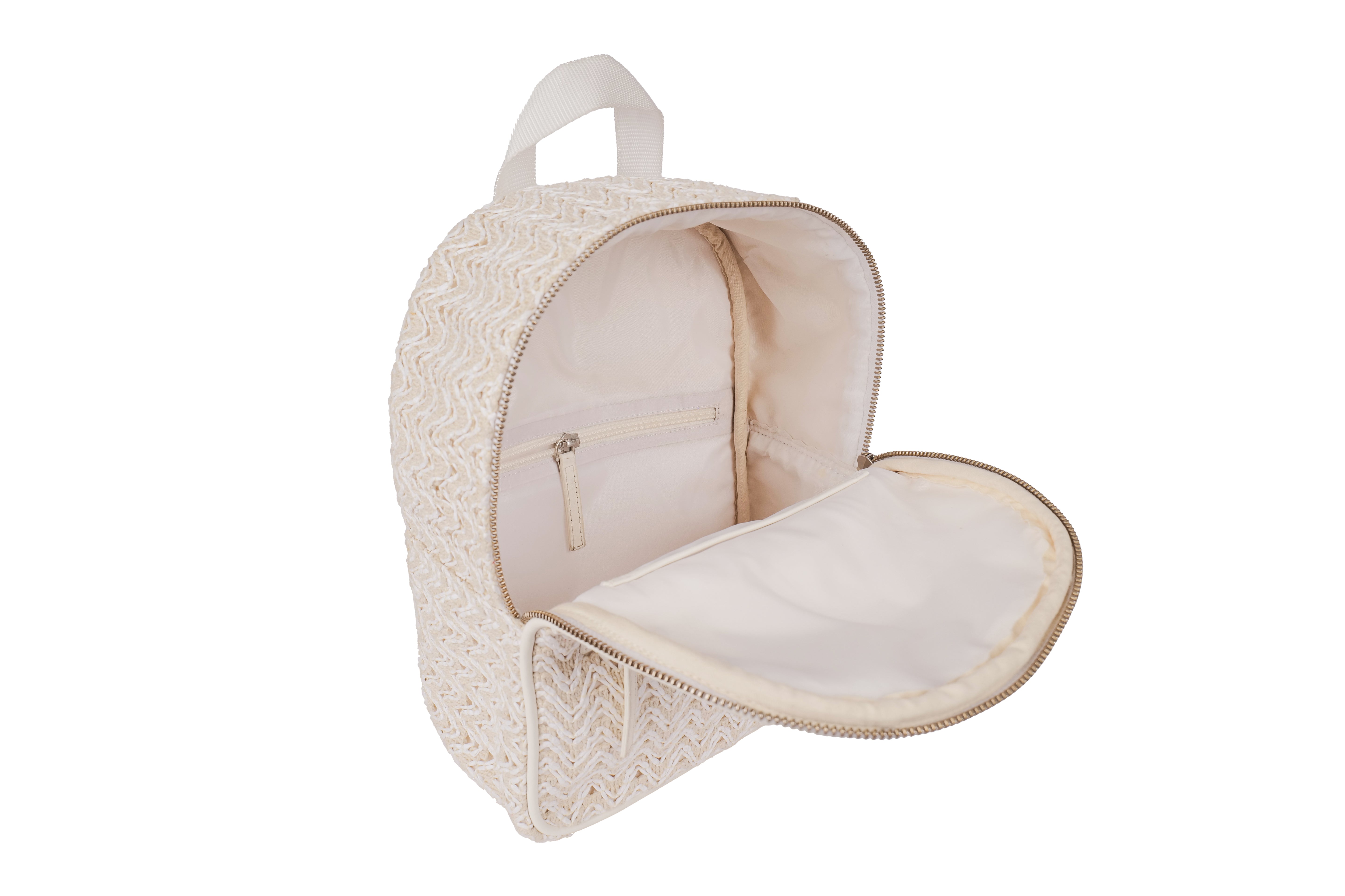 Chic ivory Back Pack