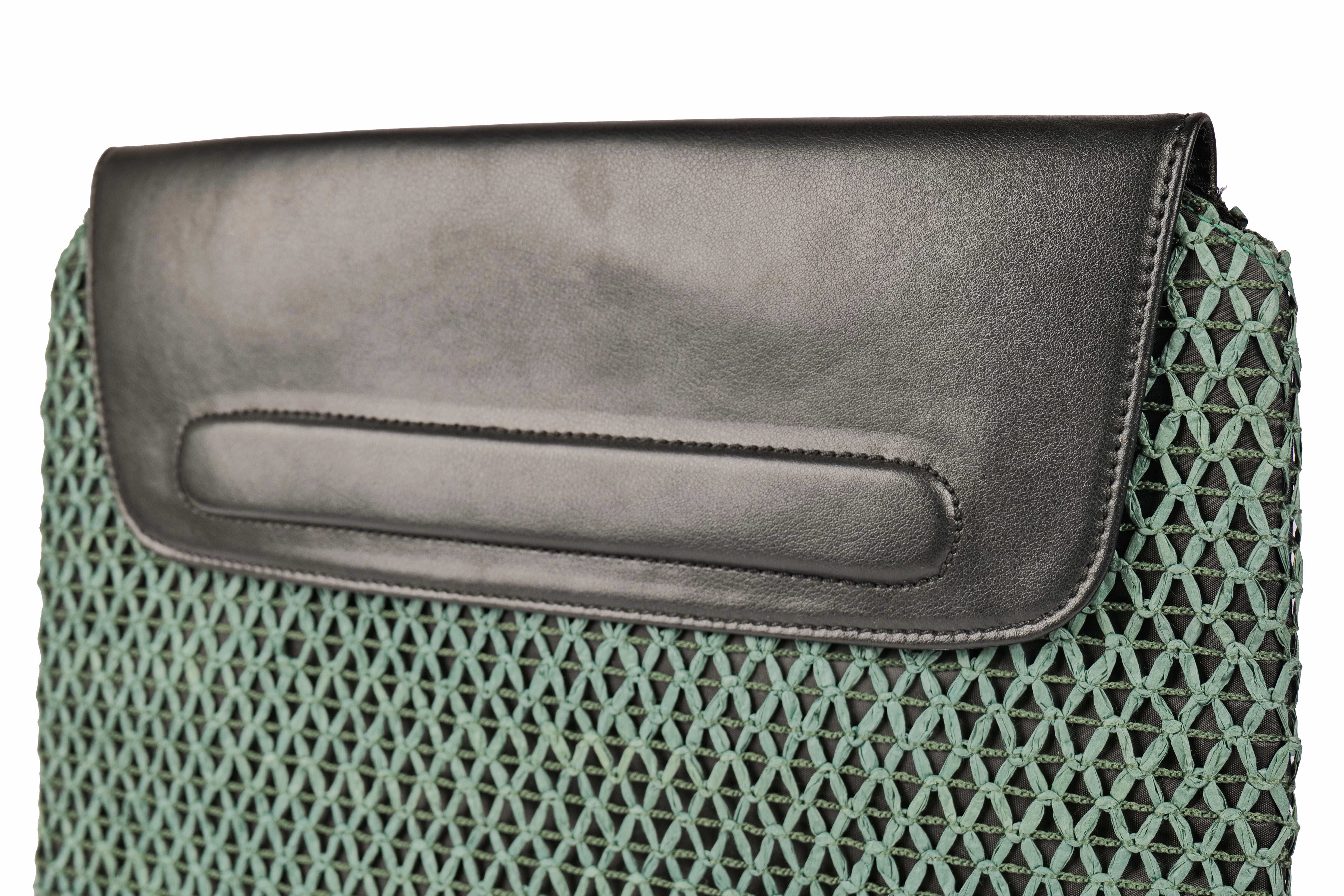 Azure cross laptop sleeve